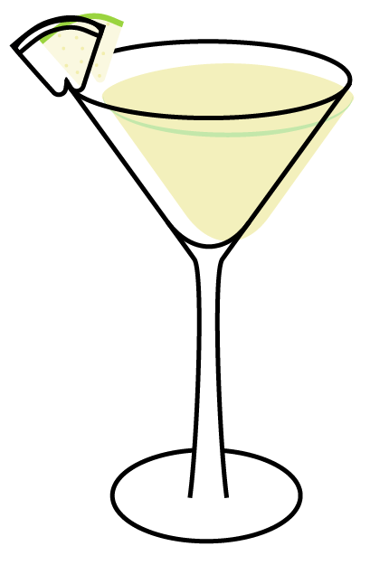 daiquiri drink illustration